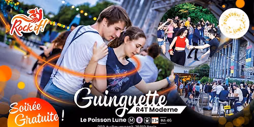 BAL GRATUIT Rock 4 Temps Moderne au Poisson Lune ! 