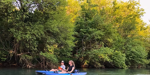 Kayaking the Finley at Finley Farms