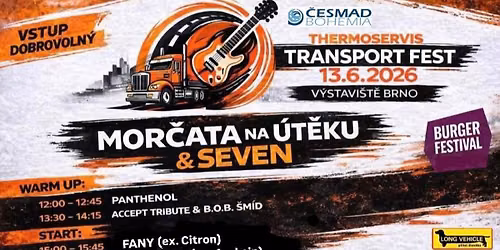 TRANSPORT FEST 2026 — Brněnské Výstaviště