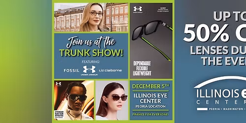 Exclusive Trunk Show: Liz Claiborne, Fossil & Under Armour Collections