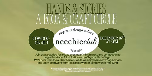 Neechie Club Hands & Stories: a book and craft circle