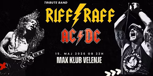 RIFF \/ RAFF \u2013 AC\/DC TRIBUTE LIVE