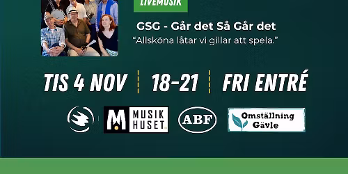 MILJ\u00d6L - AW f\u00f6r milj\u00f6n med f\u00f6rel\u00e4sning och livemusik! \ud83d\udc9a