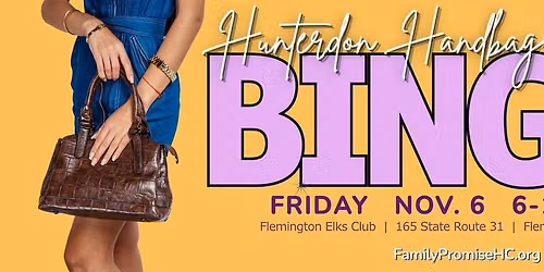 Hunterdon Handbag Bingo