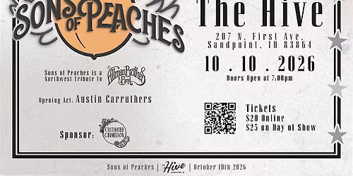 Sons of Peaches [Allman Brothers Band Tribute] w\/ Austin Carruthers