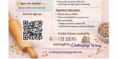 Cookie Decorating with Cookie Joy! by Suzy