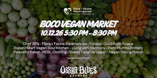 October BOCO Vegan Market