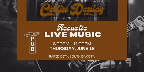 Collin Donley LIVE at Murphy's Pub & Grill