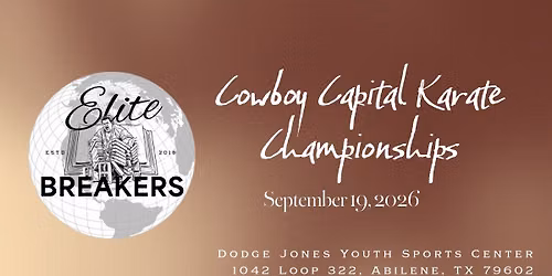 Elite Breakers at Cowboy Capital Karate Championships
