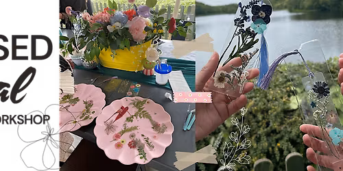 Pressed floral bookmark workshop (Rugby)