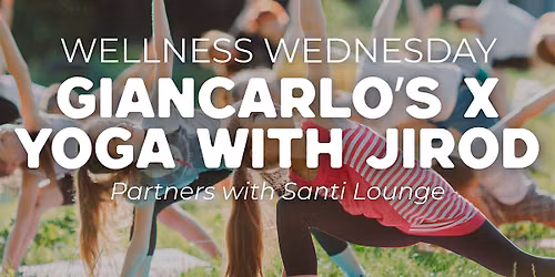 Yoga on the Patio | Giancarlo's x Jirod