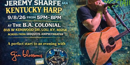 PRE-CONCERT PARTY!! LIVE MUSIC AT THE B.A. COLONIAL W\/JEREMY SHARFE