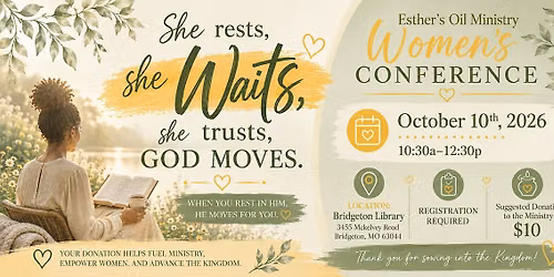 Esther's Oil Ministry Women's Conference