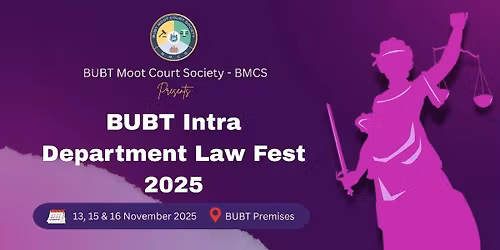 BUBT Intra Department Law Fest - 2025