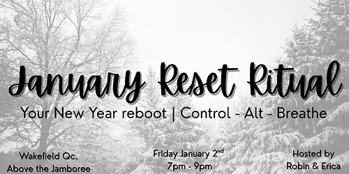 January Reset Ritual | Control - Alt - Breathe