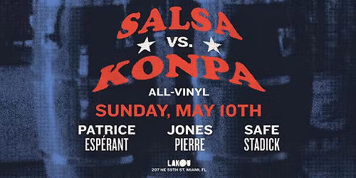 Global Vinyl Sundays: Salsa Vs Konpa
