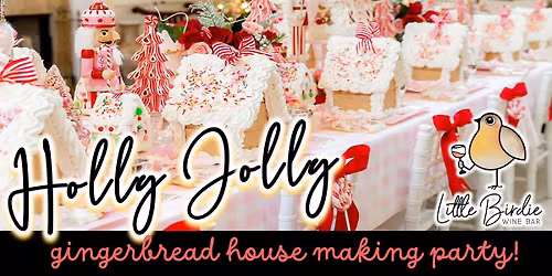 Holly Jolly Gingerbread House Making Party