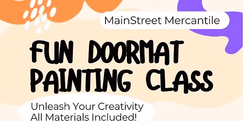 Doormat Painting Class