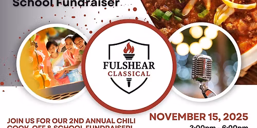 Fulshear Classical School\u2019s 2nd Annual Chili Cook-Off & Fundraiser 2025