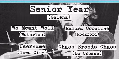 Senior Year\/Username\/Remora Coraline\/We Meant Well\/Chaos Breeds Chaos