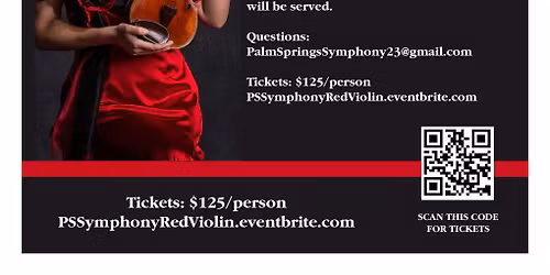 Palm Springs Symphony - An Evening of Elegance at Plaza Theatre - Palm Springs