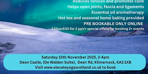 Autumn\/Winter Yin Yoga Mini Retreat 