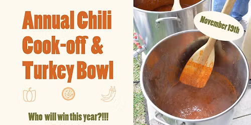 Annual Chili Cook-off & Turkey Bowl