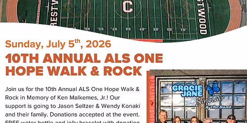 Gracie Jane Sinclair & The Band perform at 10th Annual ALS One Hope Walk & Rock