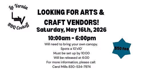 Arts and Craft Show at the LV BBQ Cookoff