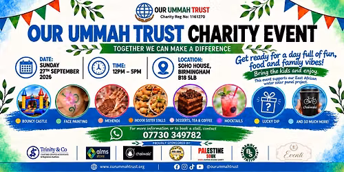 Our Ummah Trust Charity Event
