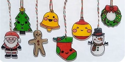 Shrinking the Stress: A Shrinky- Dink Ornament Exchange