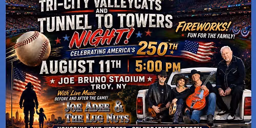 Tri-city Valley Cats and Tunnels to Towers Night
