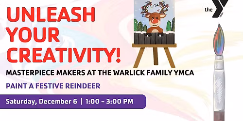 Paint a Festive Reindeer at Masterpiece Makers!