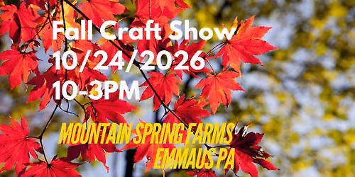 Fall Craft Show 