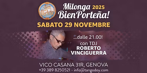 Milonga Bien Porte\u00f1a a G\u00e9nova\u203c\ufe0f