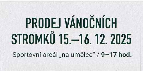 Prodej v\u00e1no\u010dn\u00edch stromk\u016f