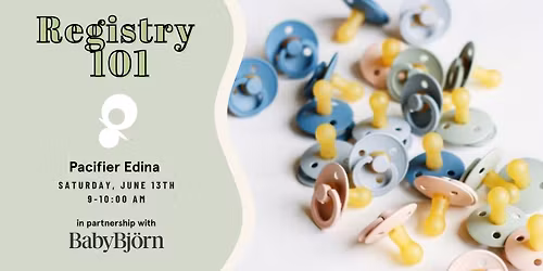 Registry 101 - Free Community Event
