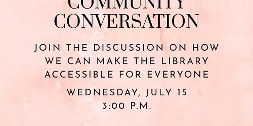 Community Conversation
