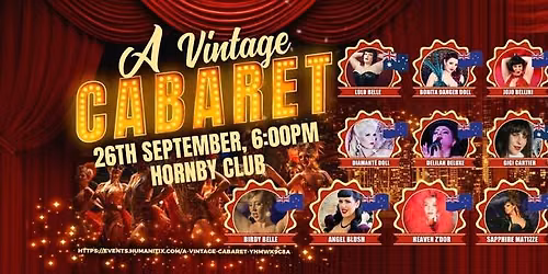 \u201cA Vintage Cabaret\u201d & \u201cMiss Vintage Australasia\u201d Sponsored by The Rockabilly Shop 2026