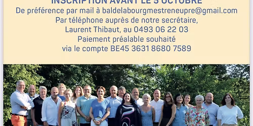 Soirée de la Bourgmestre et des Echevins de Neupré