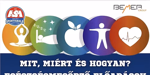 MIT, MI\u00c9RT \u00c9S HOGYAN? \u2013 Eg\u00e9szs\u00e9gmeg\u0151rz\u0151 el\u0151ad\u00e1sok