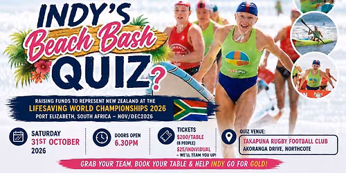 Indy's Beach Bash Fund-Raiser for World Championships