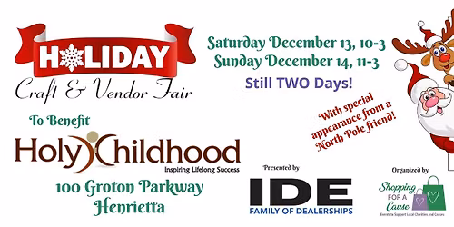 Holy Childhood - 2 Day Craft and Vendor Fair