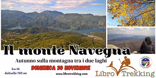 Il Navegna, autunno sulla montagna tra i due laghi