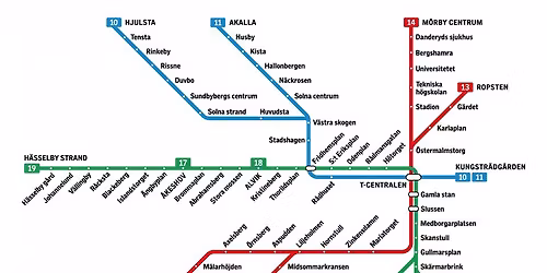 Stockholm 100 Metro Challenge