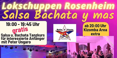 Bailando Salsa y mas im Lokschuppen Rosenheim