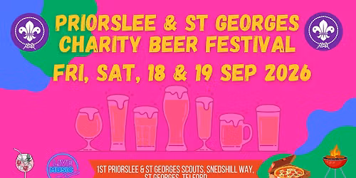 Priorslee & St Georges Charity Beer Festival 2026