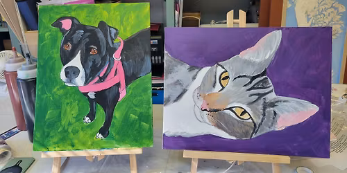 Pet Portrait Workshop - with artist Satsuki Gormley!
