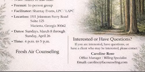 Relationship Skills Group with Shantay Evans LPC, LAPC