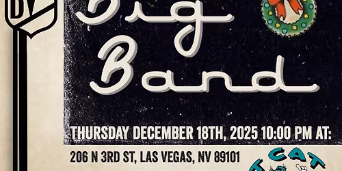 The Annual DV8 Big Band Holiday Extravaganza!